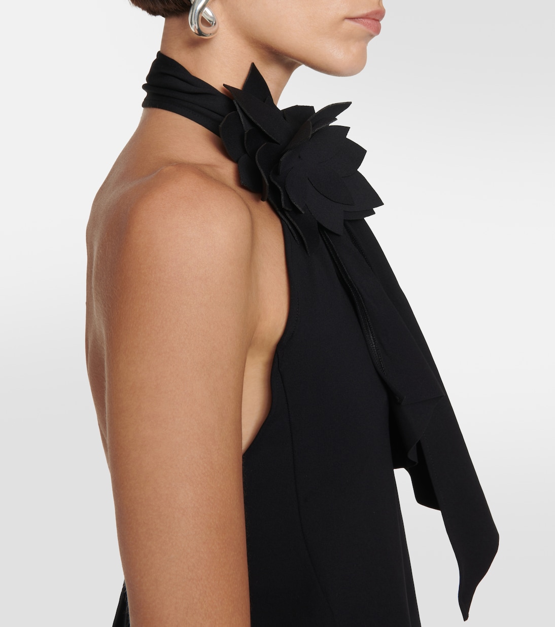 Top asimmetrico con scollo all’americana | Coperni