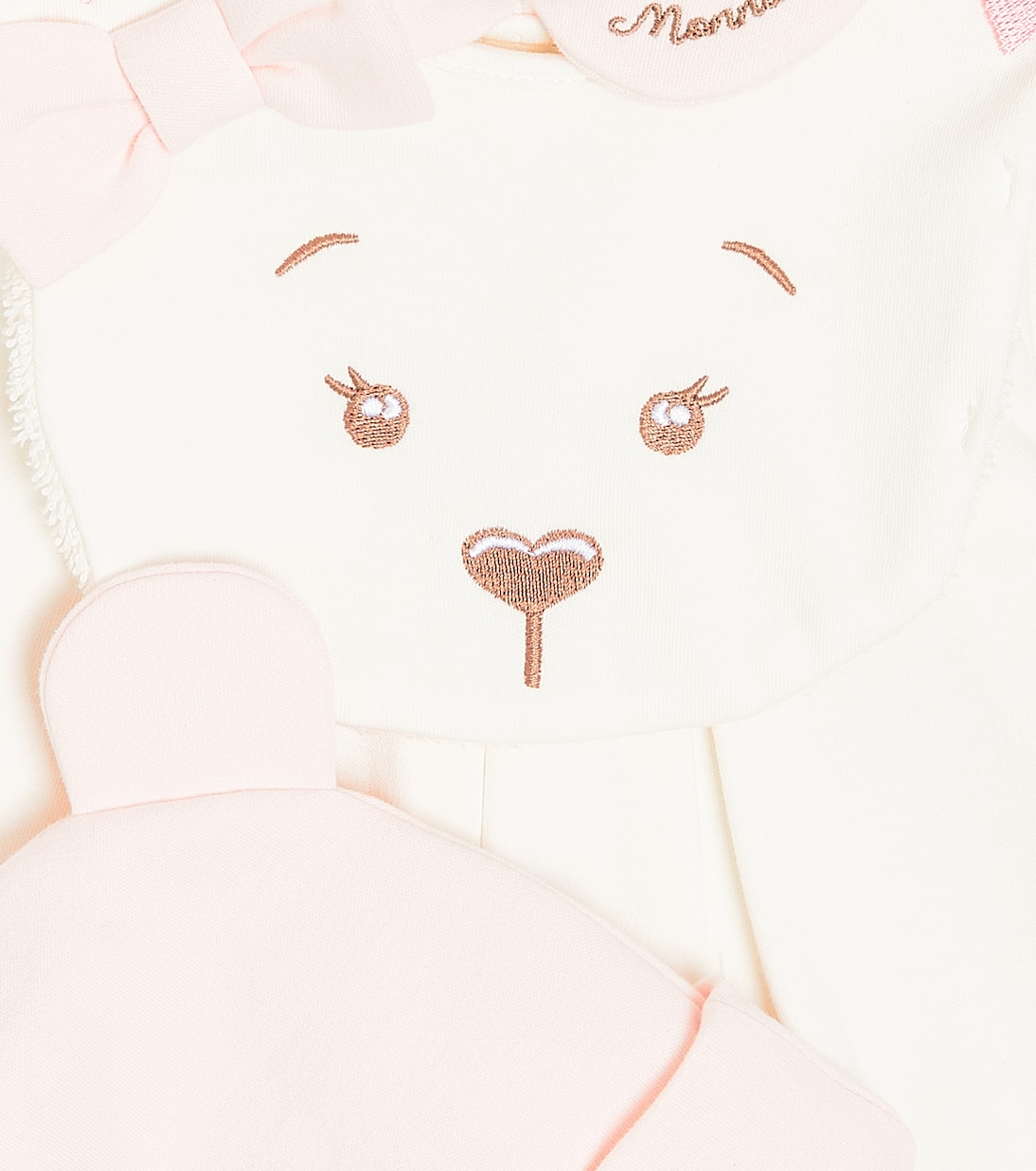 Bebé - set de body, babero y gorro de algodón | Monnalisa