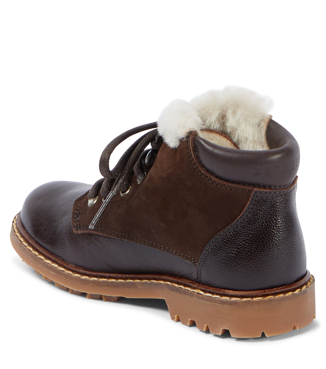 Stivali Danton in pelle e suede | Bonpoint