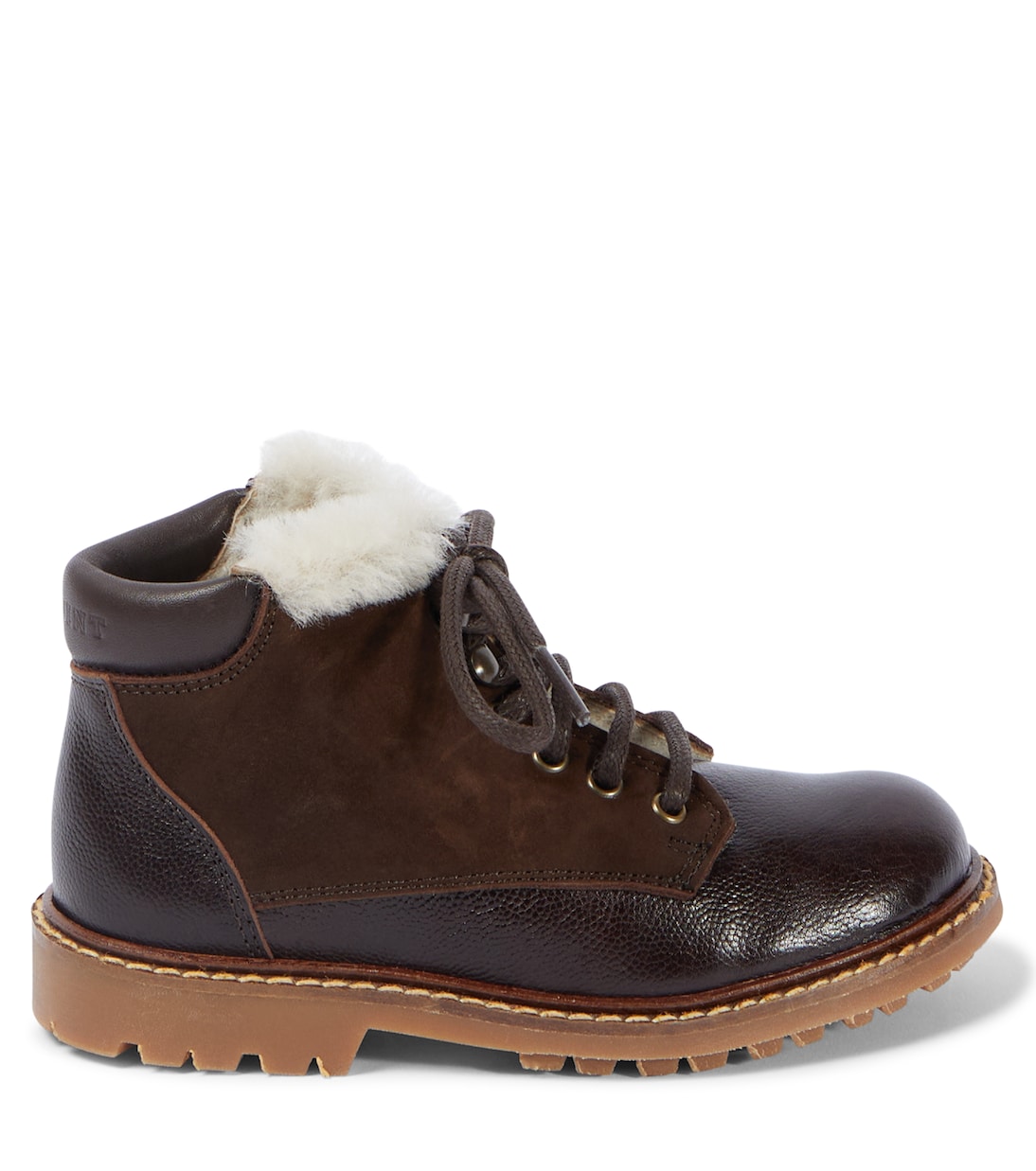 Stivali Danton in pelle e suede | Bonpoint