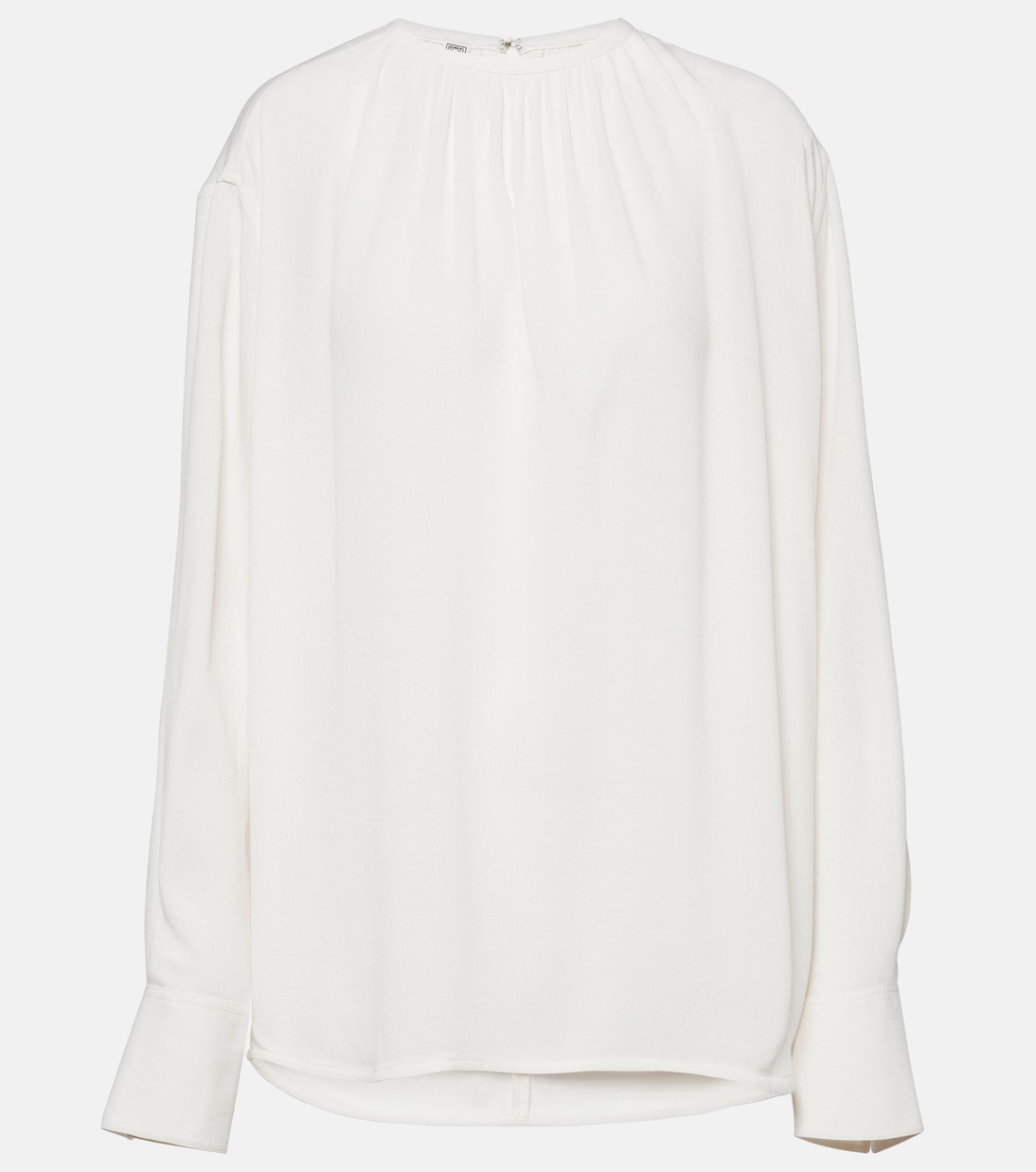 Blusa in crêpe arricciato | Toteme