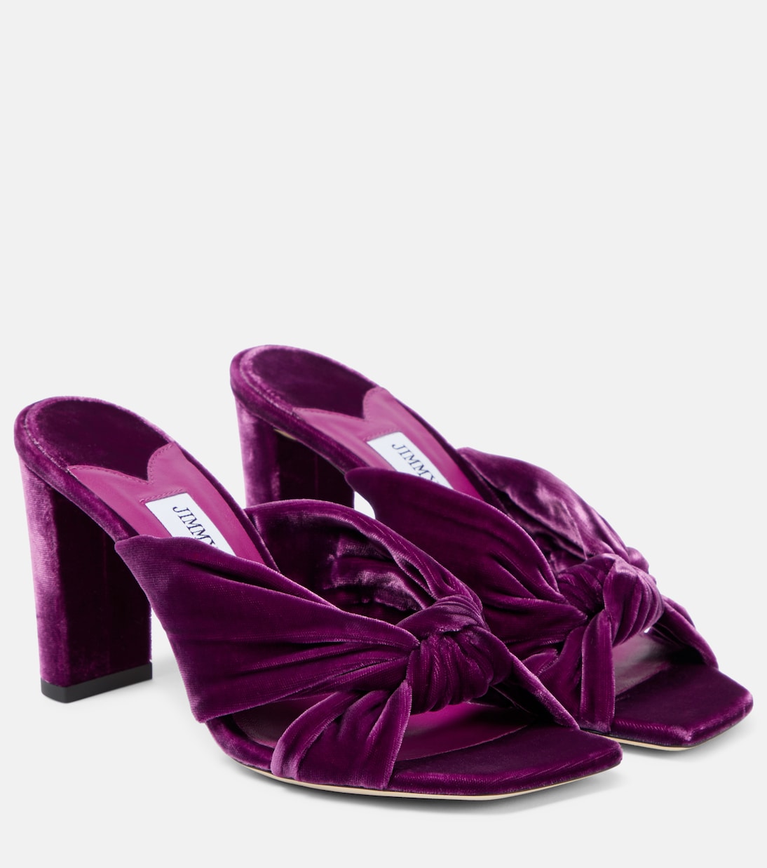 Mules Avenue 85 en velours | Jimmy Choo
