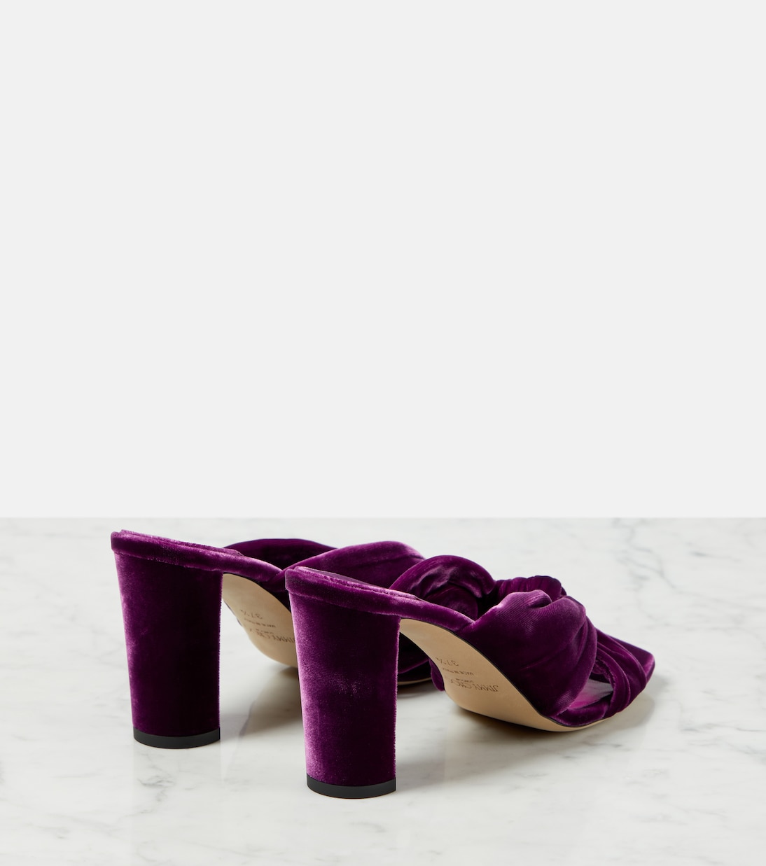 Mules Avenue 85 en velours | Jimmy Choo