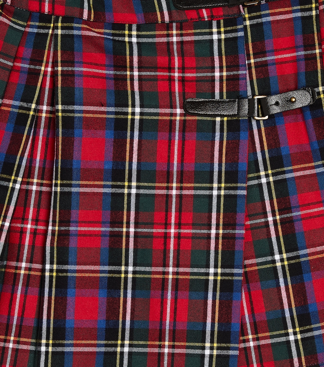 Zola checked cotton skirt | La Coqueta