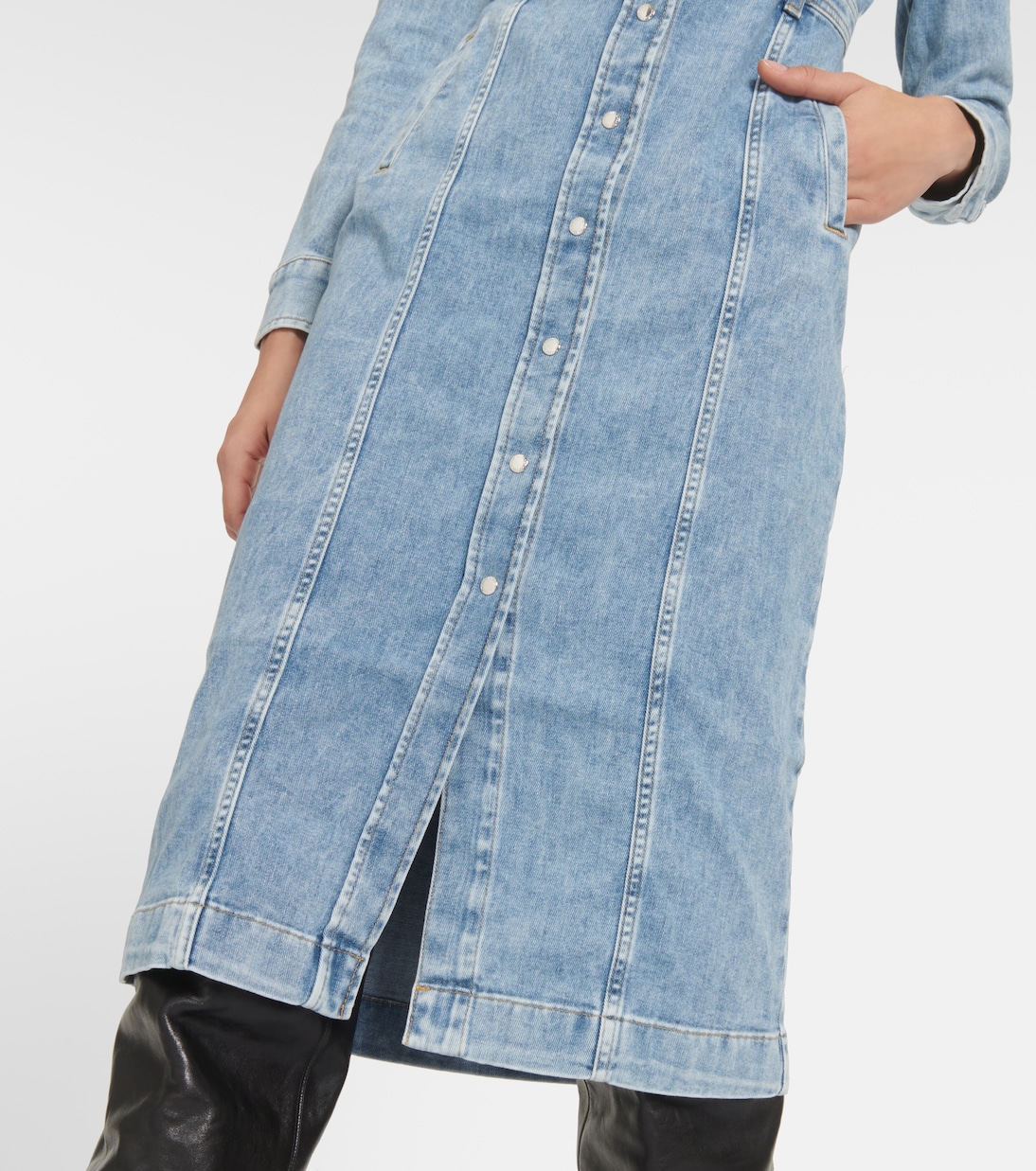 Midikleid Luxe aus Denim | 7 For All Mankind