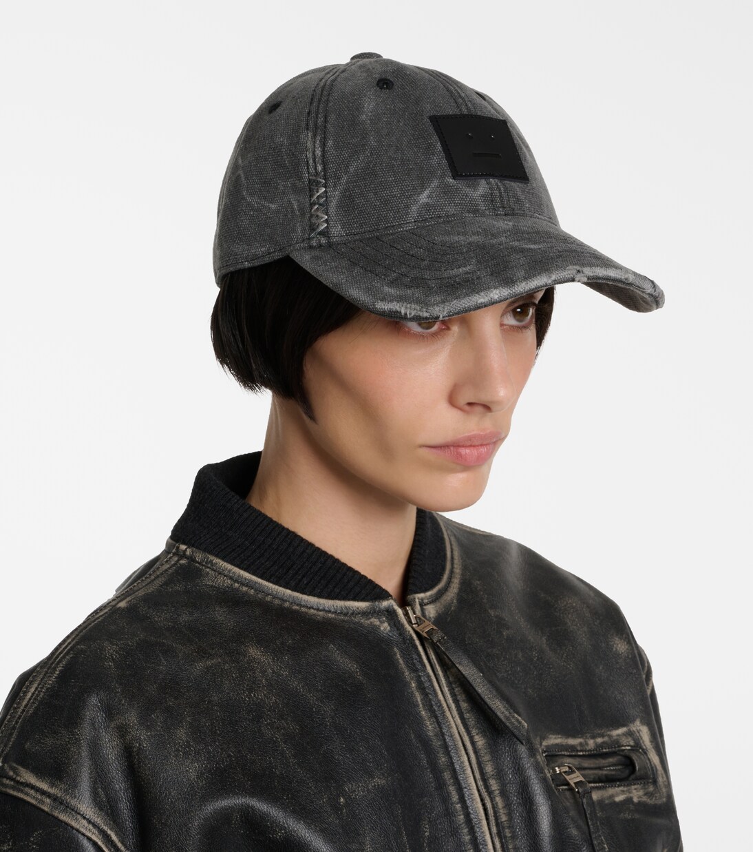 Cappello da baseball Cunov in canvas | Acne Studios