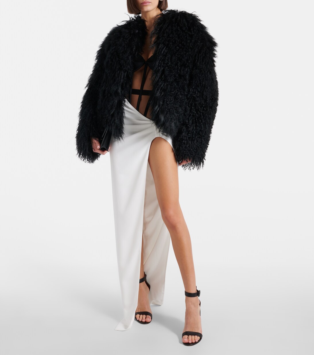 Cat Eye corset tulle bodysuit | Mônot
