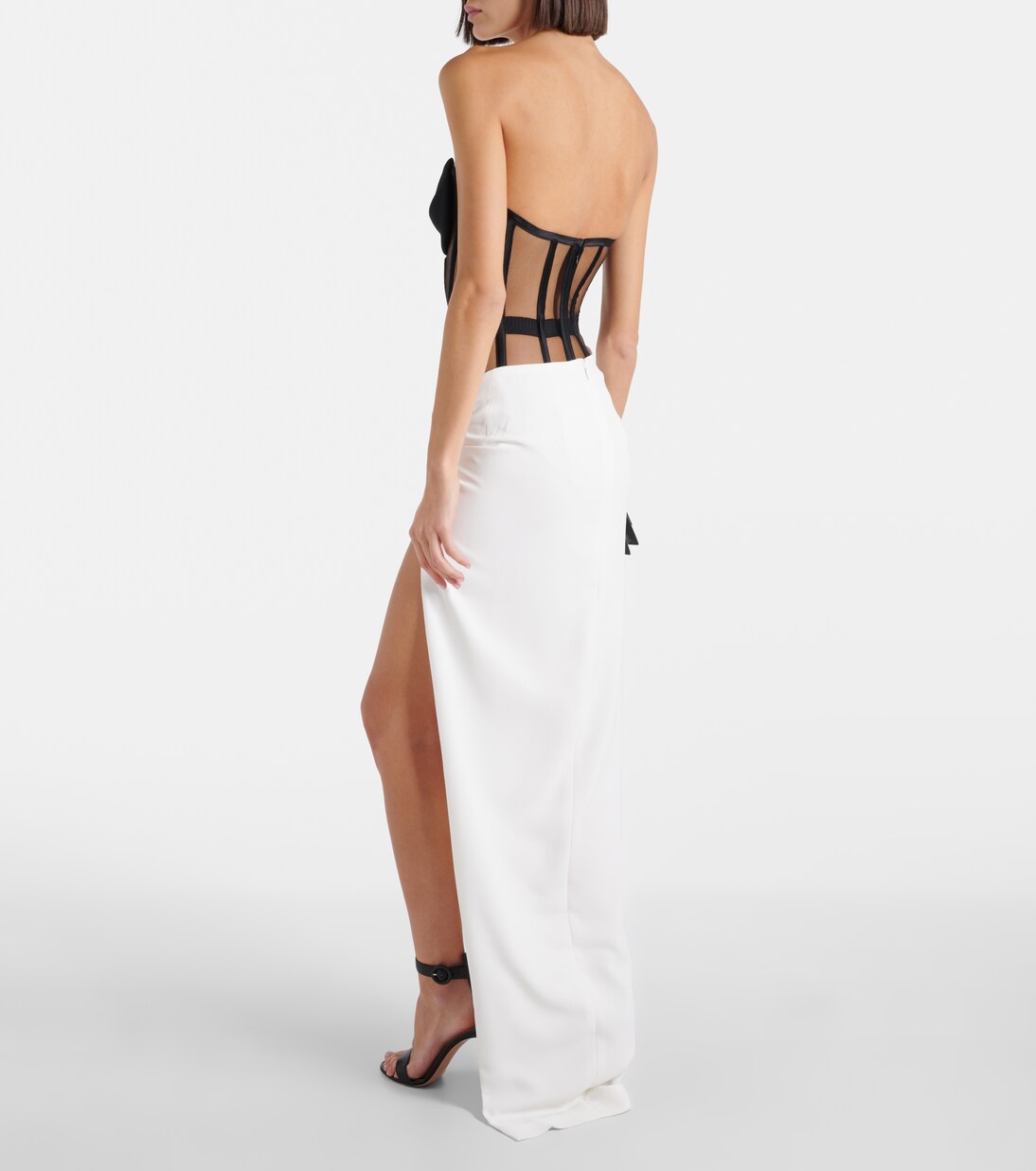 Cat Eye corset tulle bodysuit | Mônot