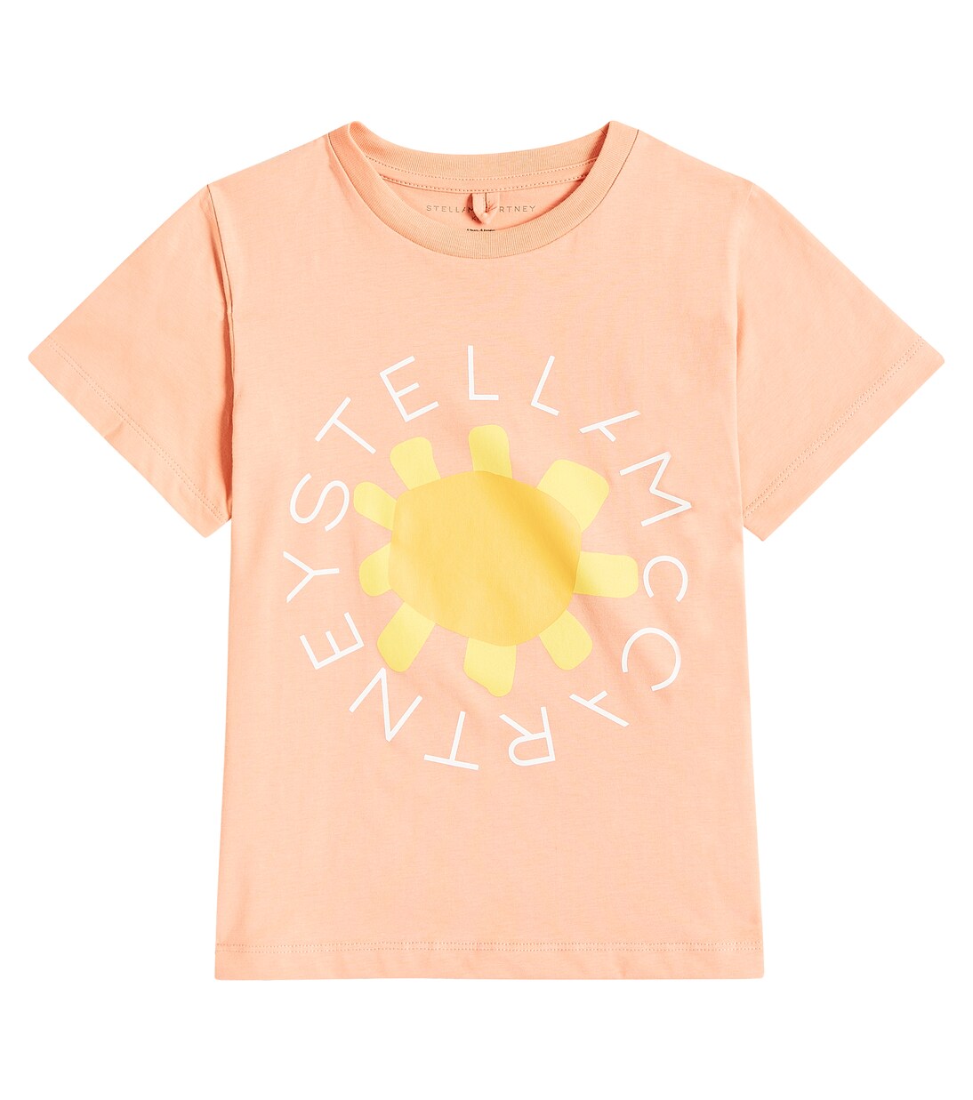 Camiseta de jersey de algodón con logo | Stella McCartney Kids