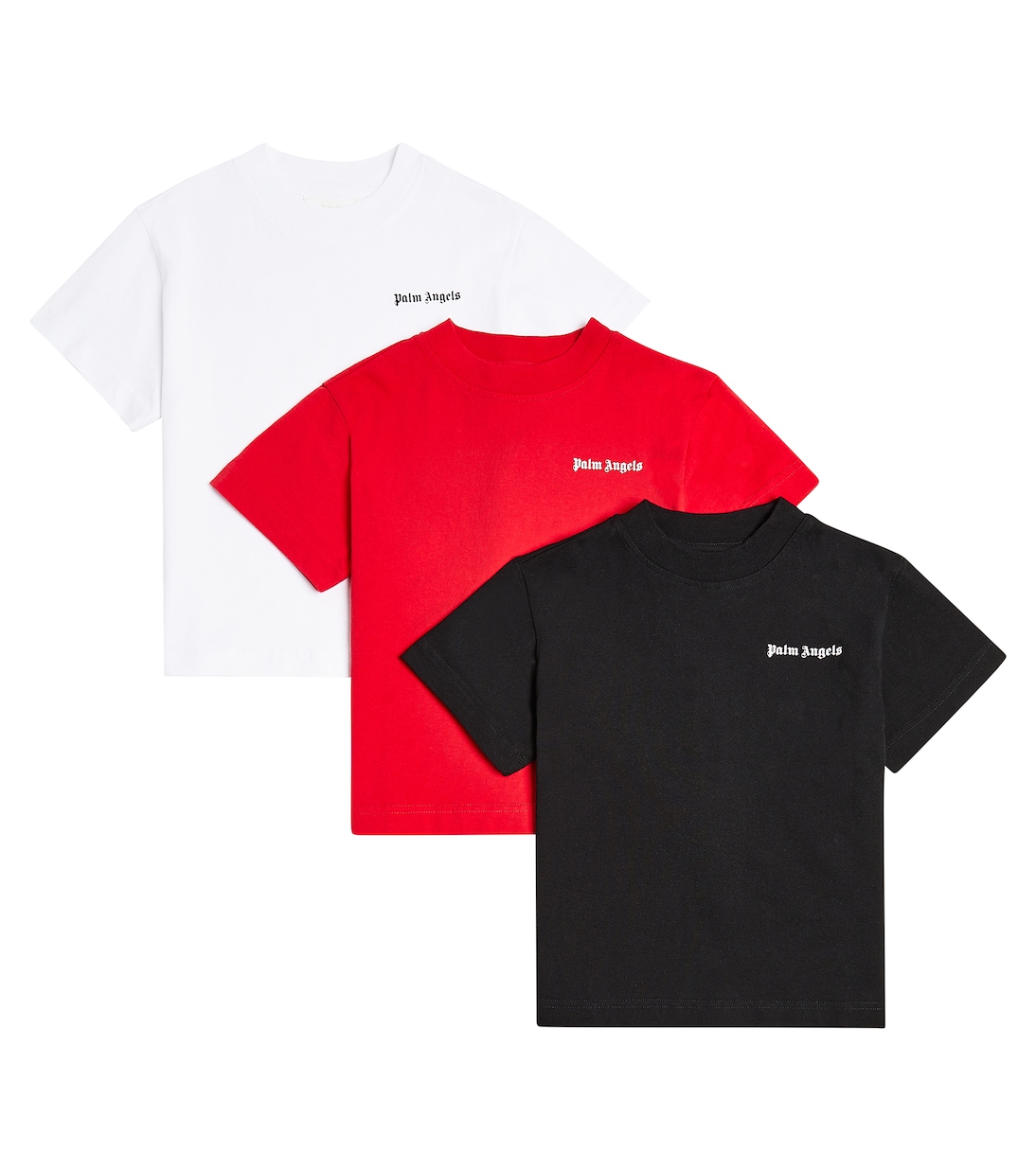 Set de 3 camisetas de jersey de algodón | Palm Angels Kids