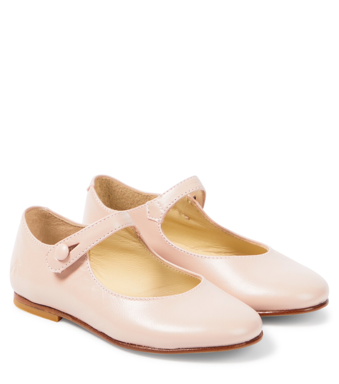 Ella leather ballet flats | Bonpoint