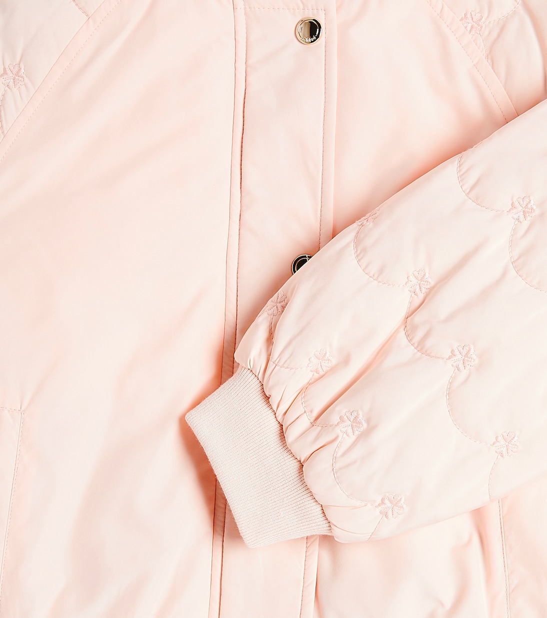 Giacca imbottita con ricamo | Chloé Kids