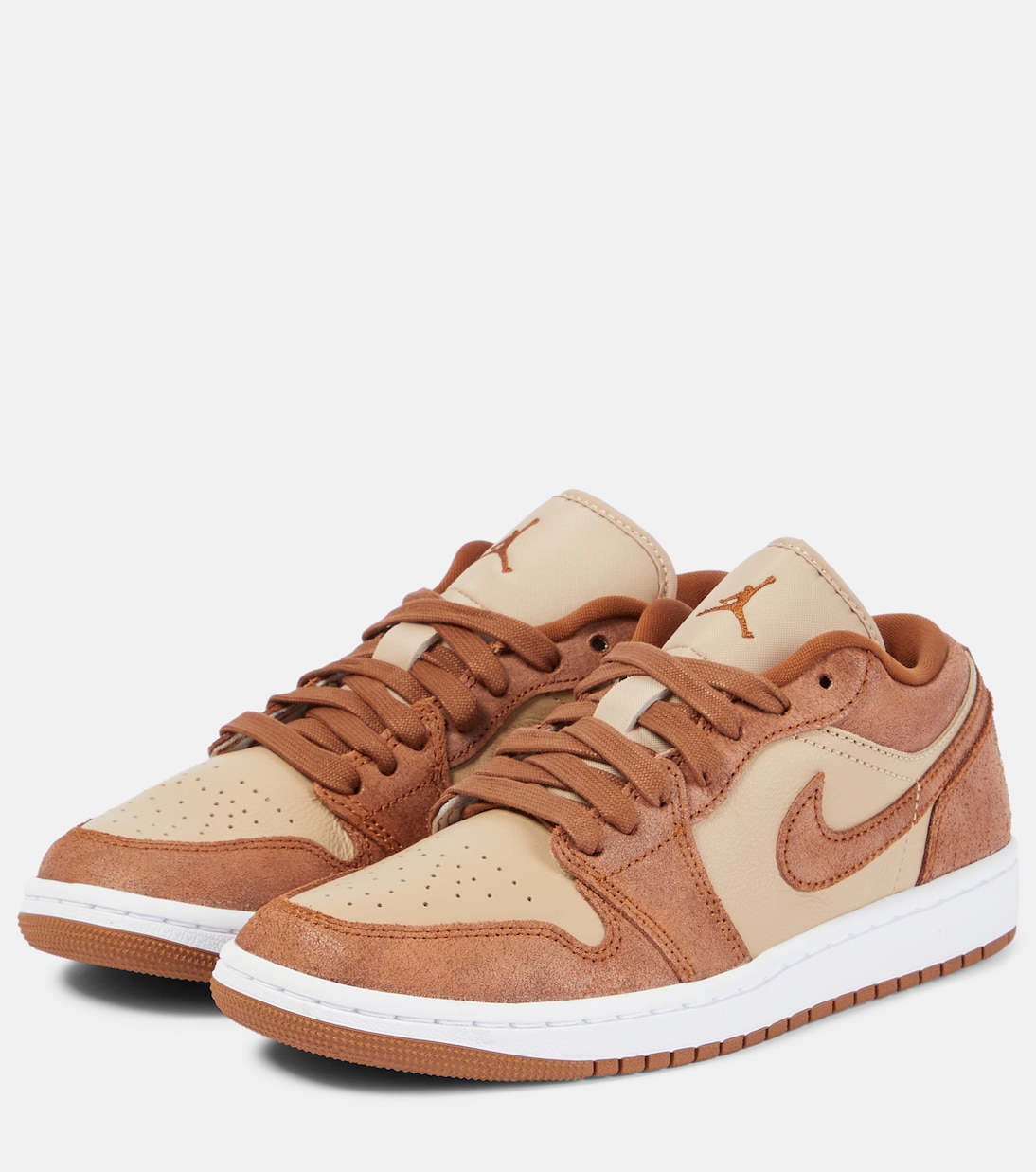 Baskets Air Jordan 1 Low en daim et cuir | Nike
