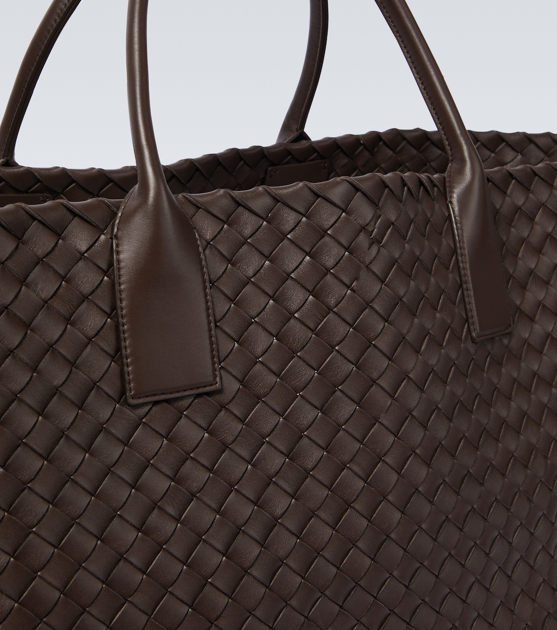 Tote Cabat Maxi aus Leder | Bottega Veneta