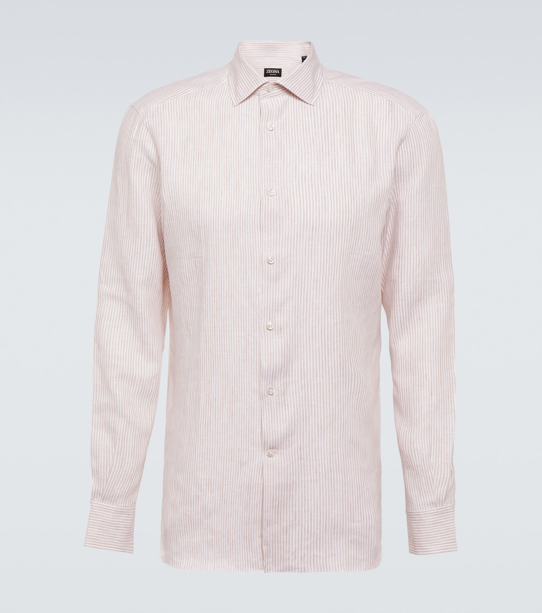 Striped linen shirt | Zegna