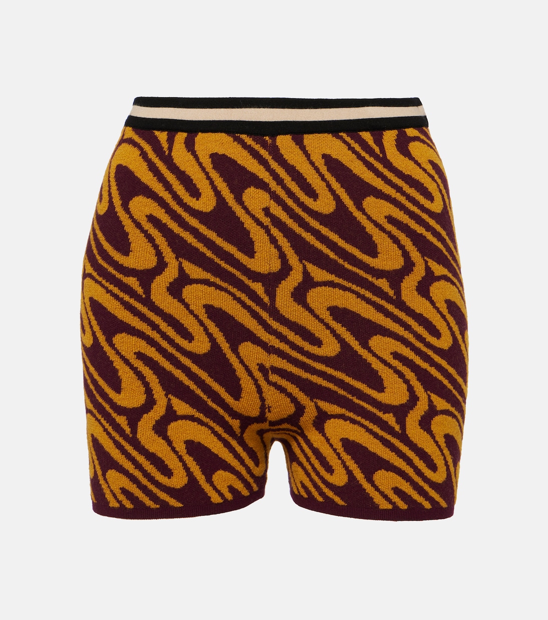 Shorts in jacquard a vita alta | Dries Van Noten