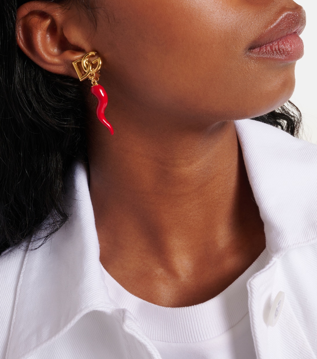 Boucles d’oreilles clip Capri DG | Dolce&Gabbana