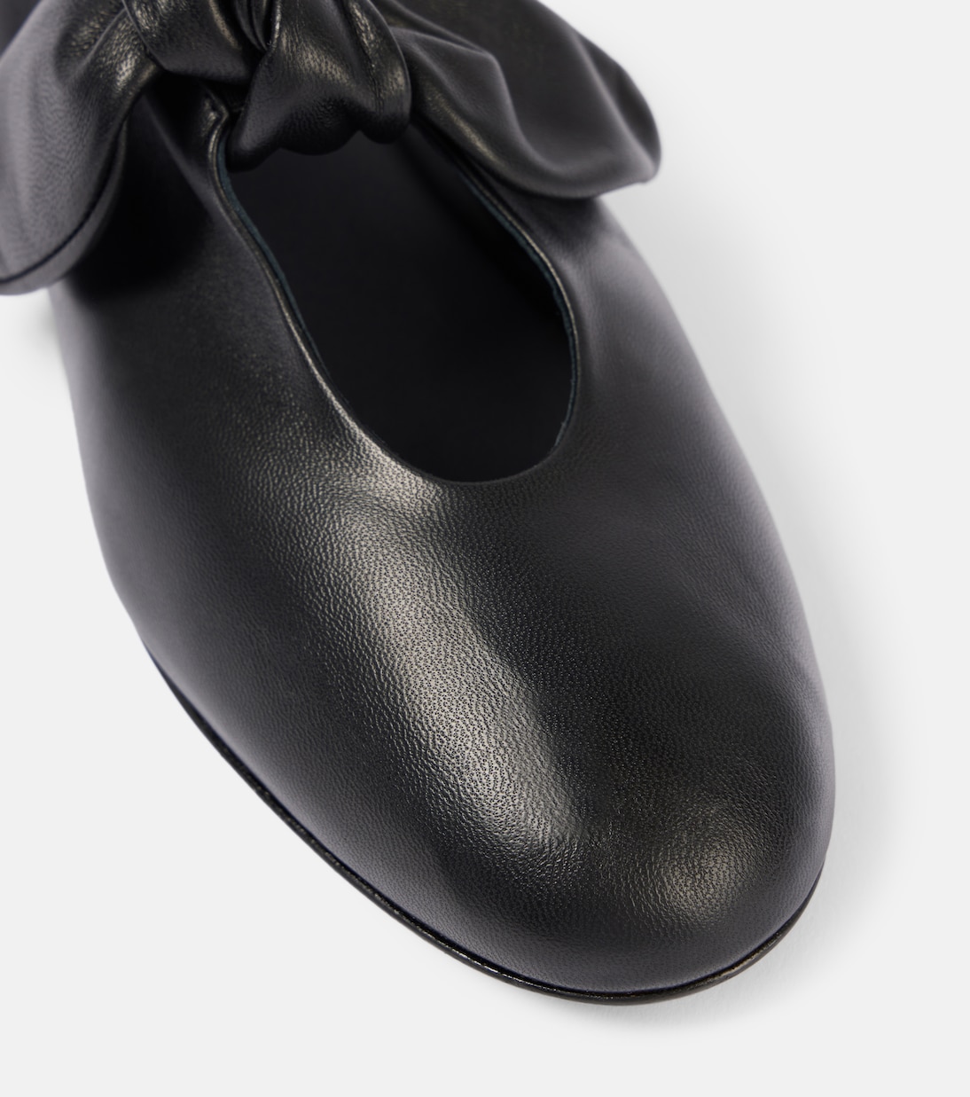 Ballerine in pelle con fiocco | CO