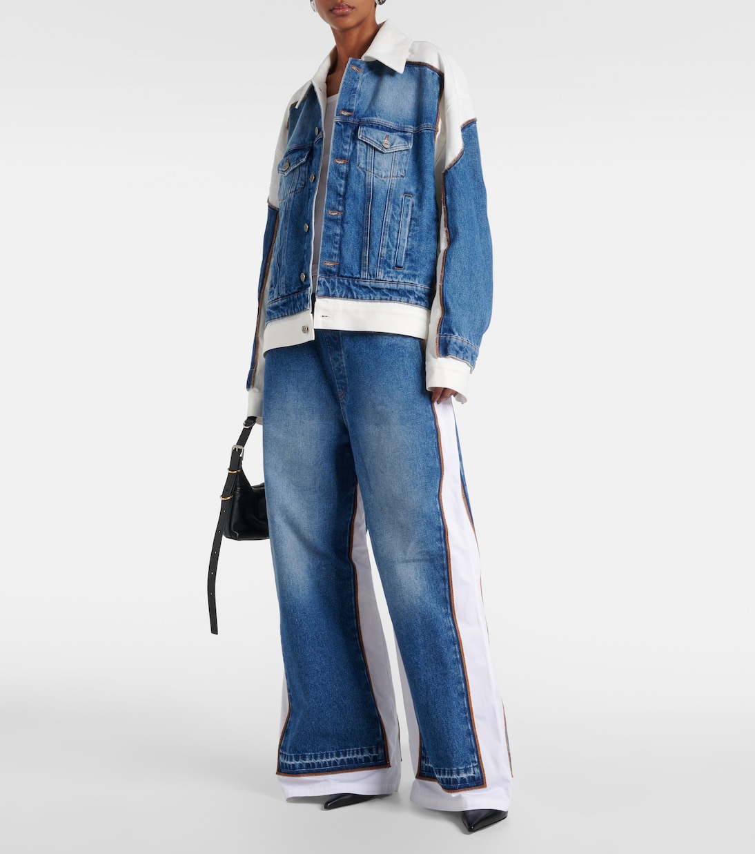 Jean ample à taille mi-haute | Jean Paul Gaultier