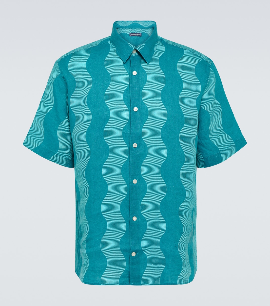 Camicia bowling in lino | Frescobol Carioca