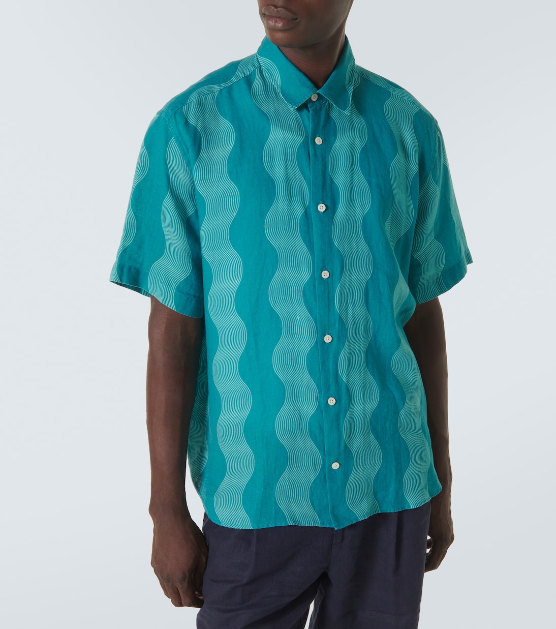 Camicia bowling in lino | Frescobol Carioca