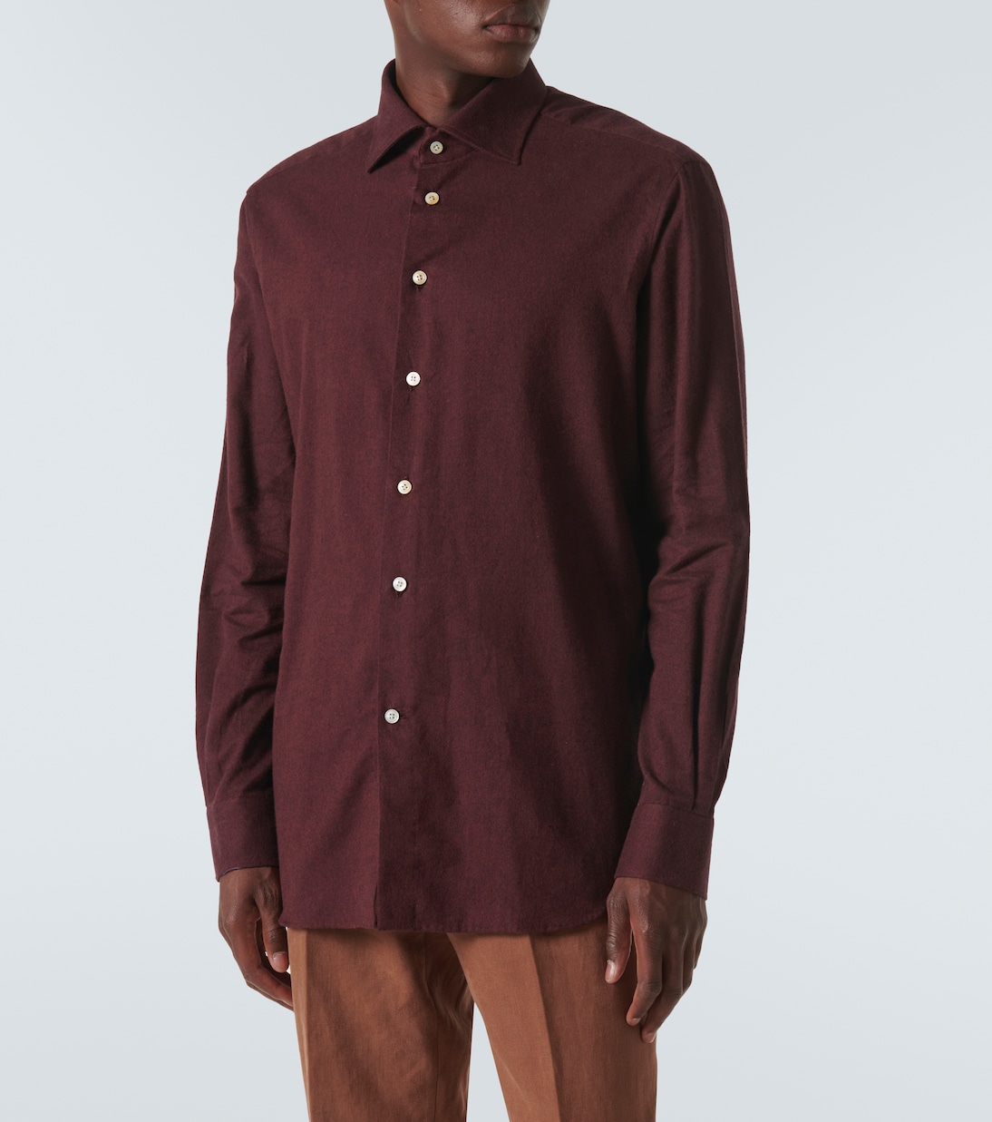 Hemd aus Baumwolle | Kiton