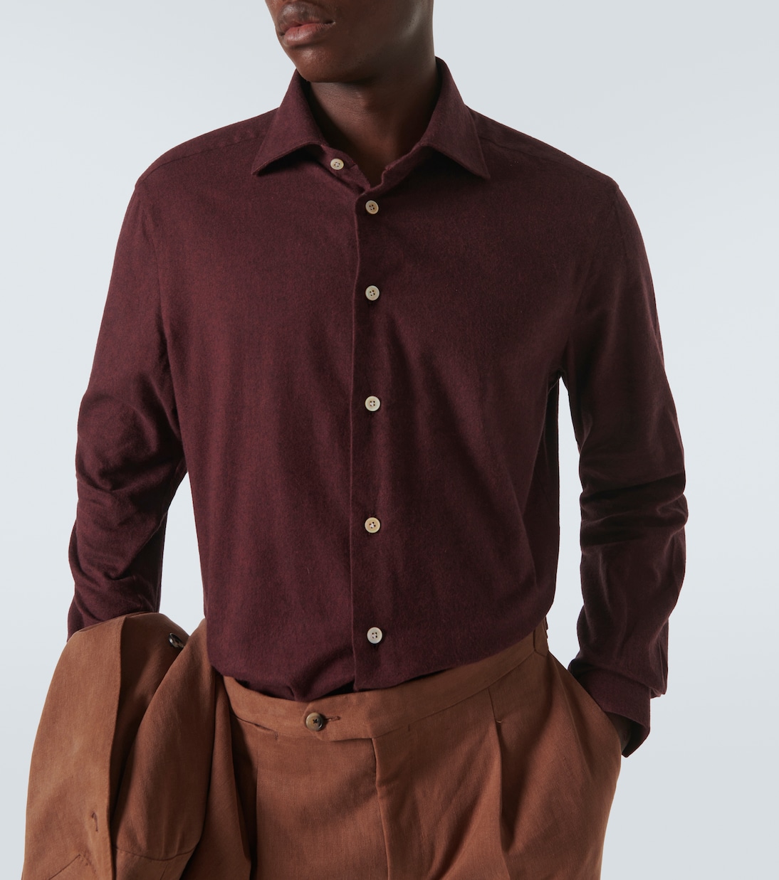 Hemd aus Baumwolle | Kiton