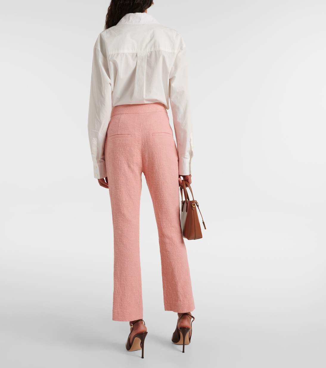 Pantaloni flared Tani in cotone | Veronica Beard