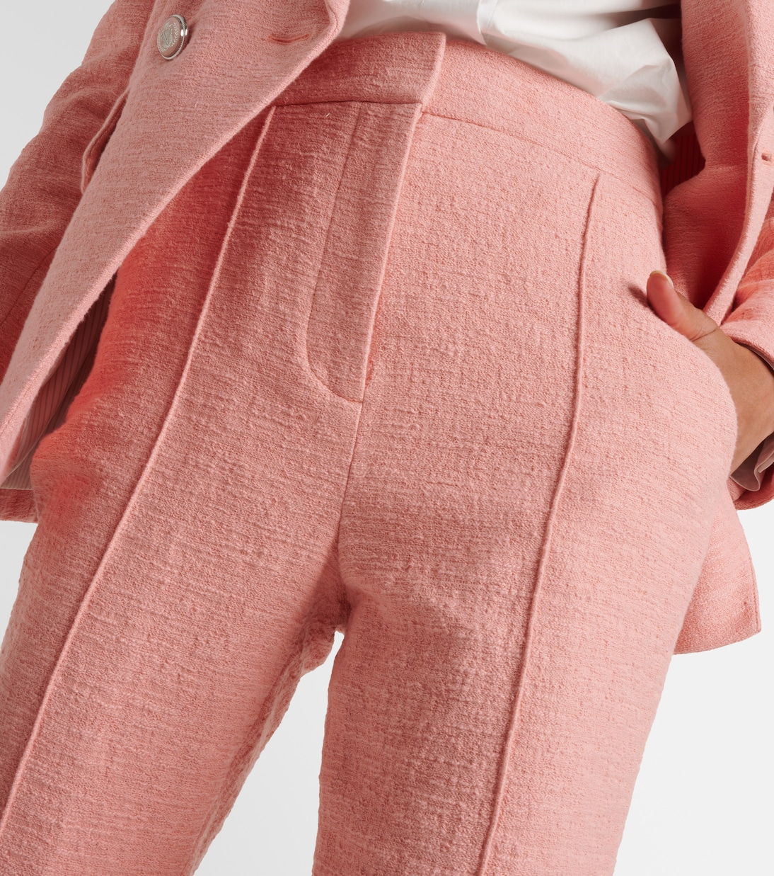 Pantaloni flared Tani in cotone | Veronica Beard