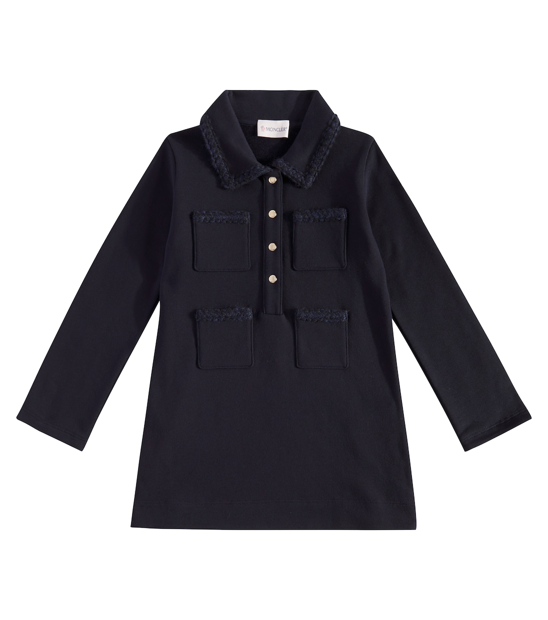 Abito polo in cotone | Moncler Enfant