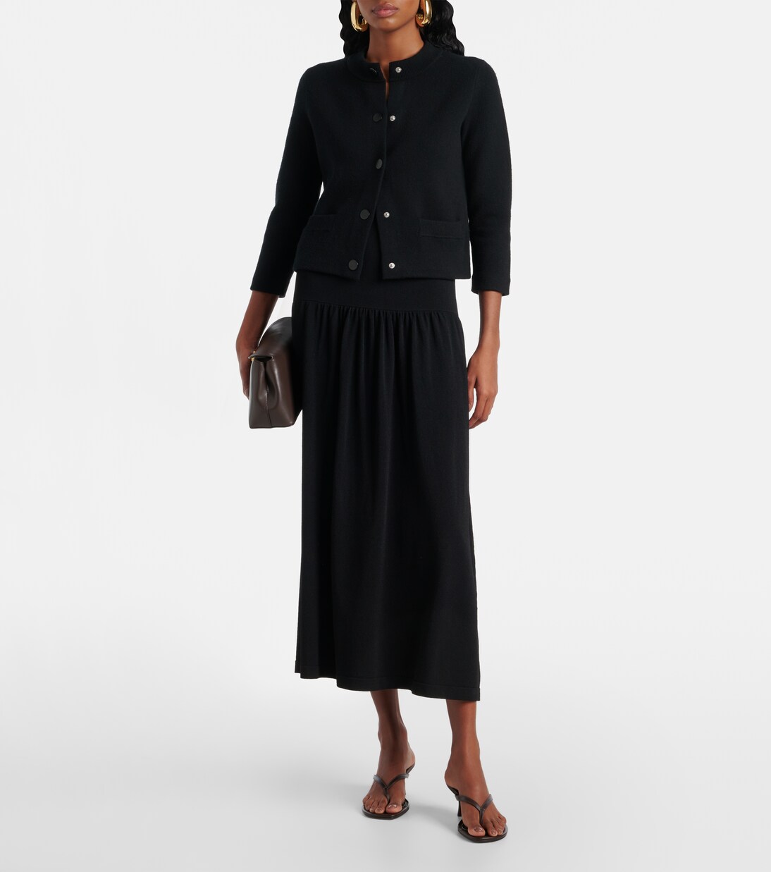 Wool and cotton-blend cardigan | Vince