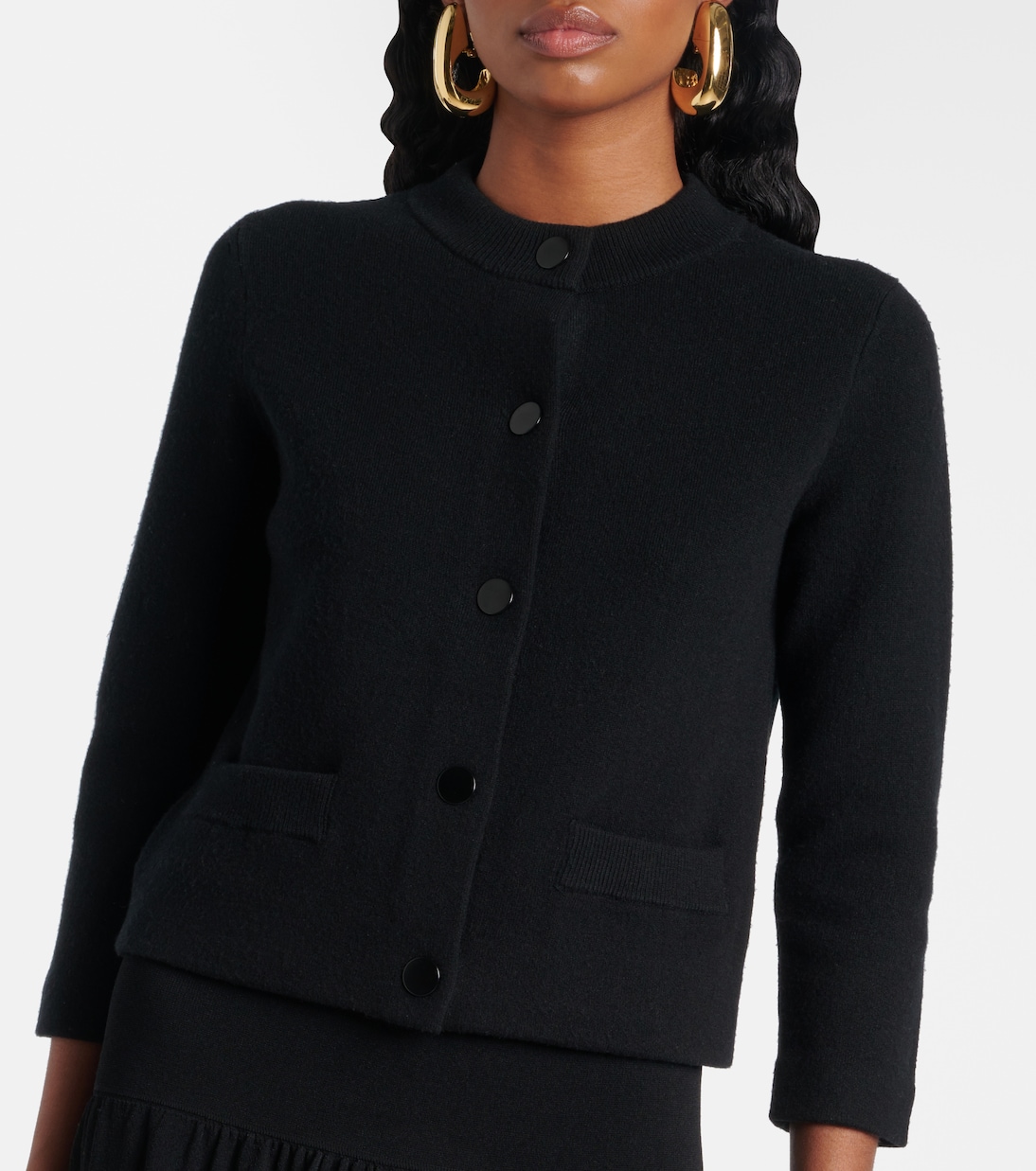Wool and cotton-blend cardigan | Vince