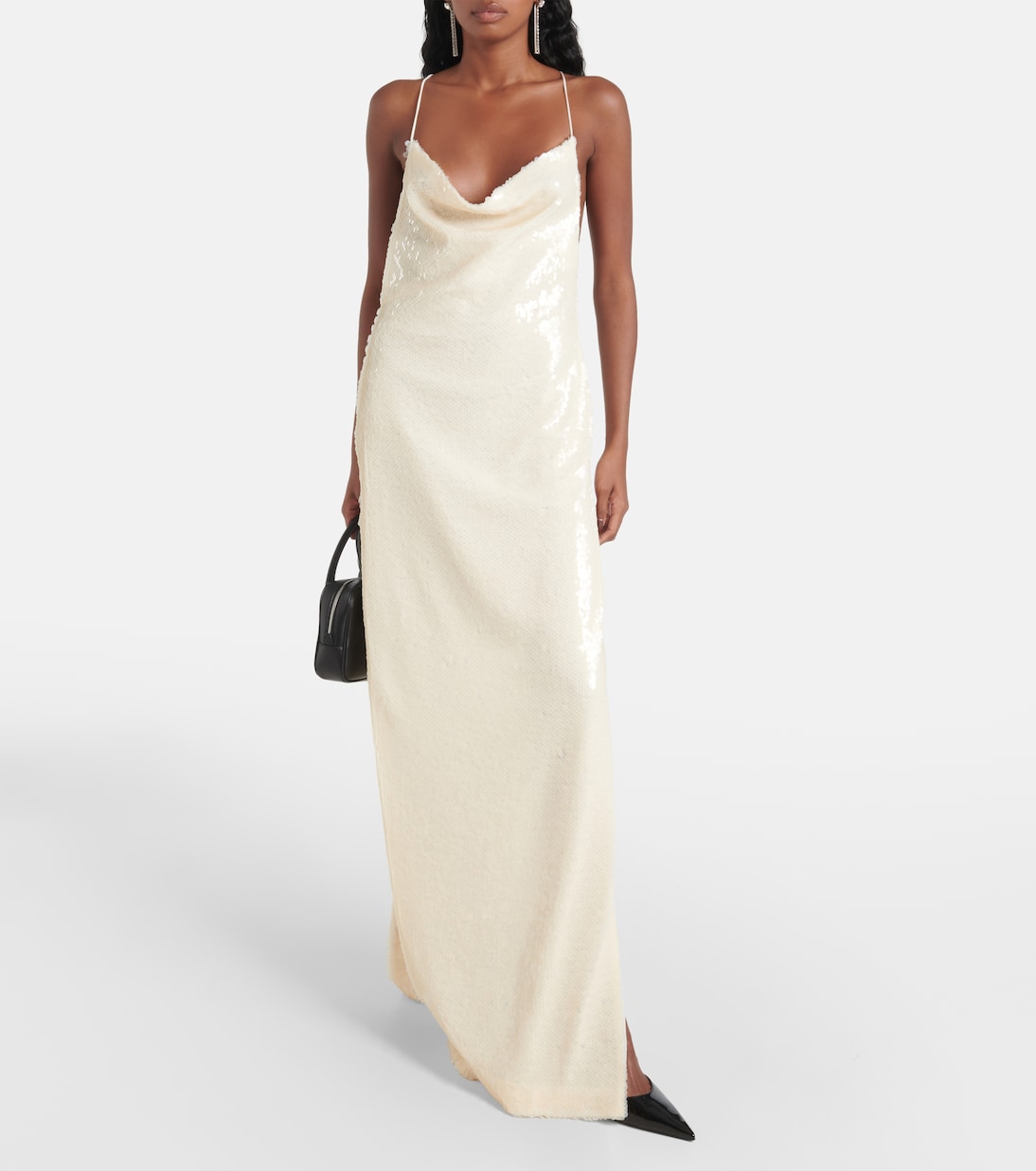 Sequined open-back gown | Magda Butrym