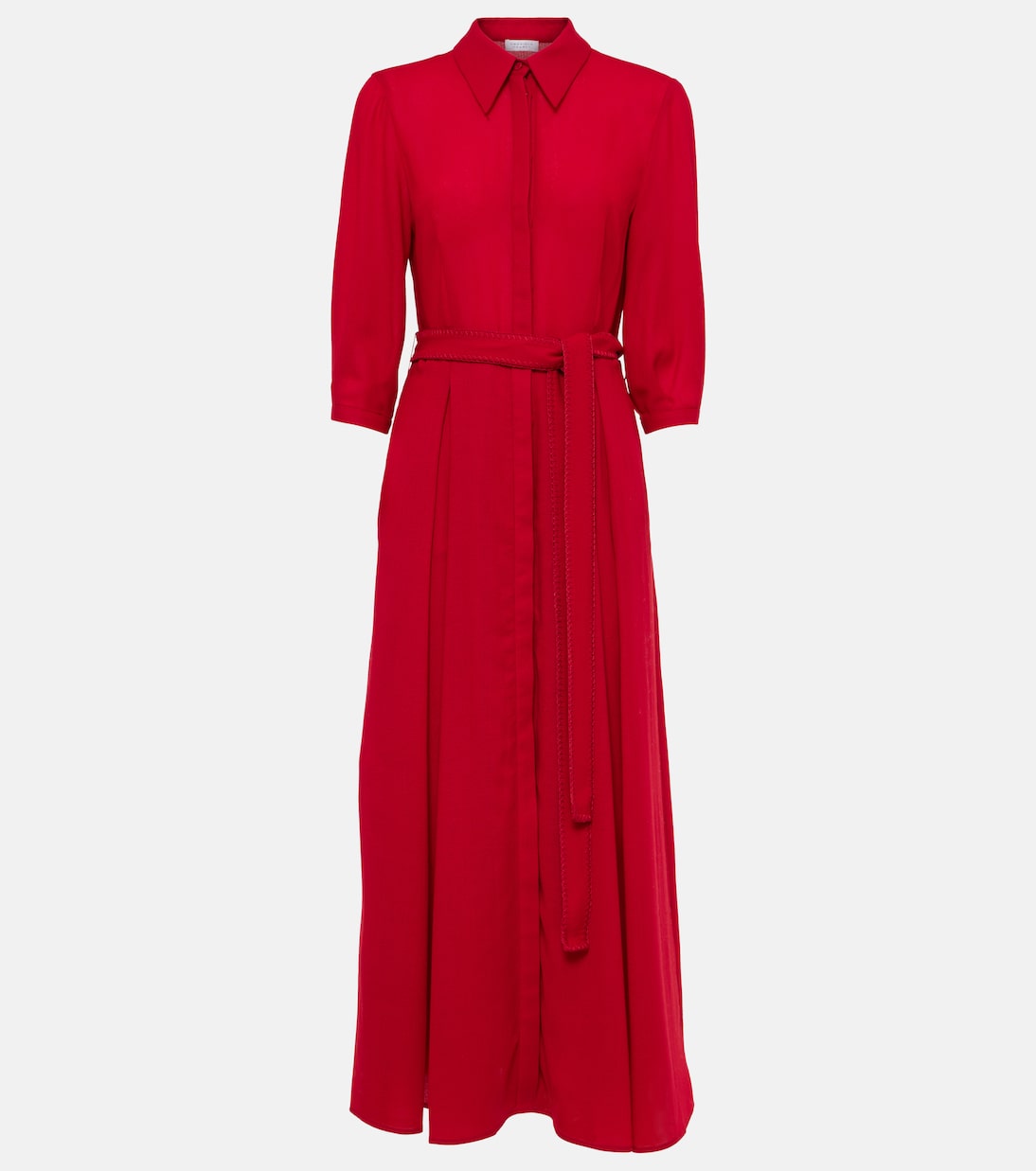 Abito chemisier Andy in lana vergine | Gabriela Hearst