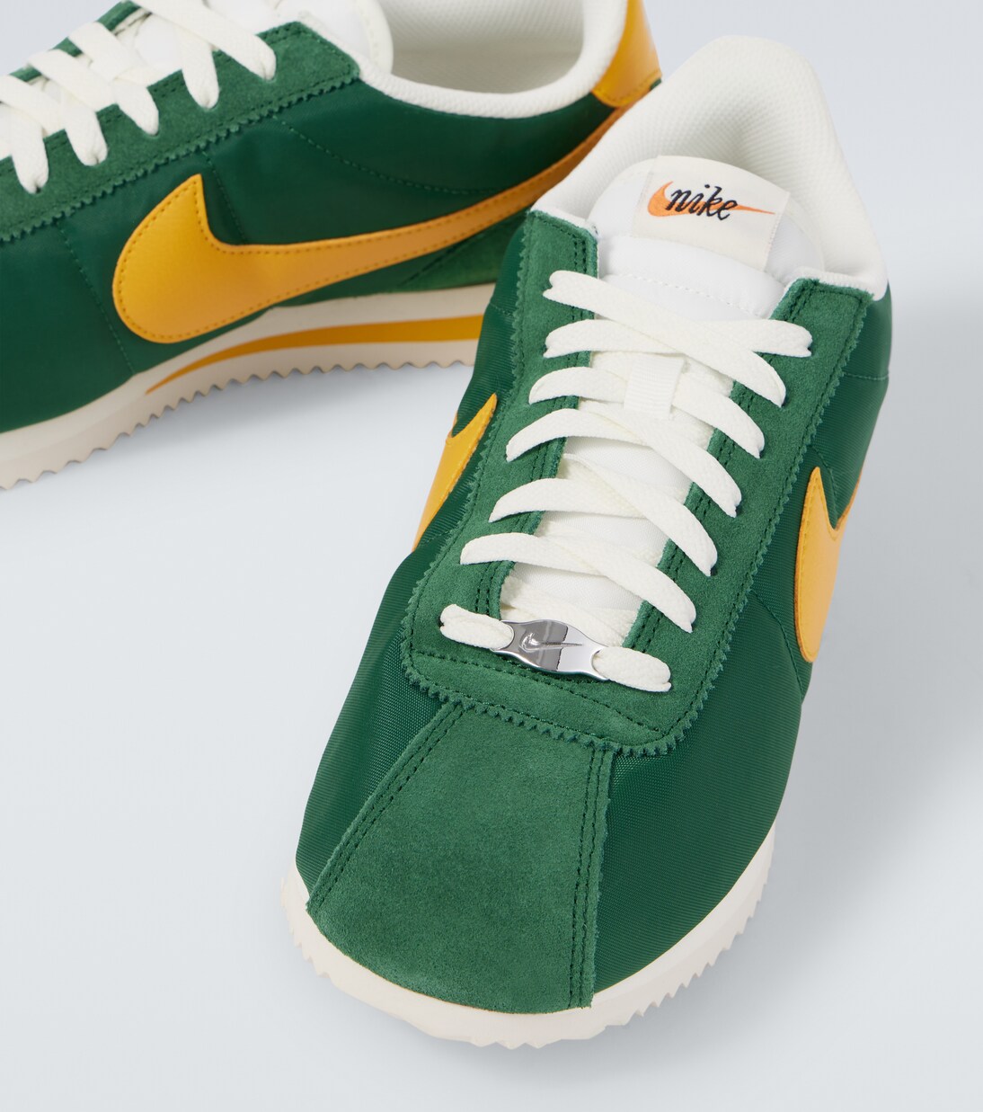 Cortez suede-trimmed sneakers | Nike