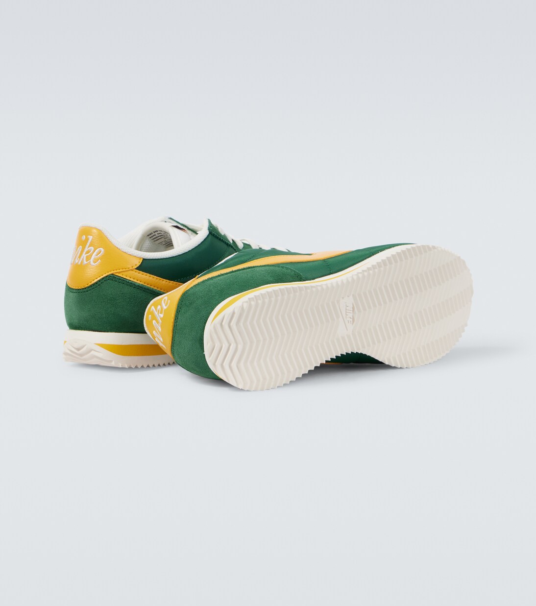 Cortez suede-trimmed sneakers | Nike