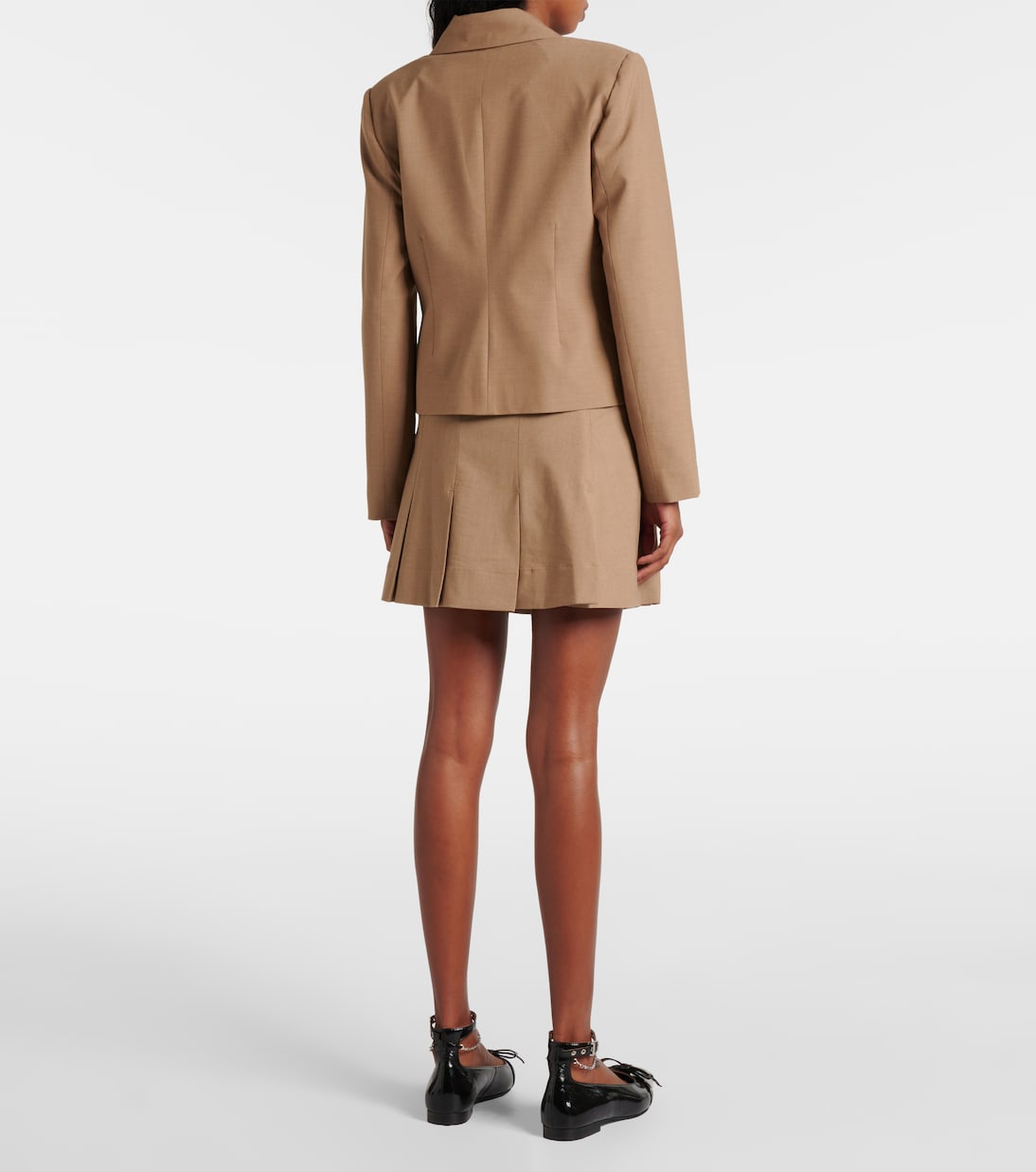 Blazer in twill | Ganni