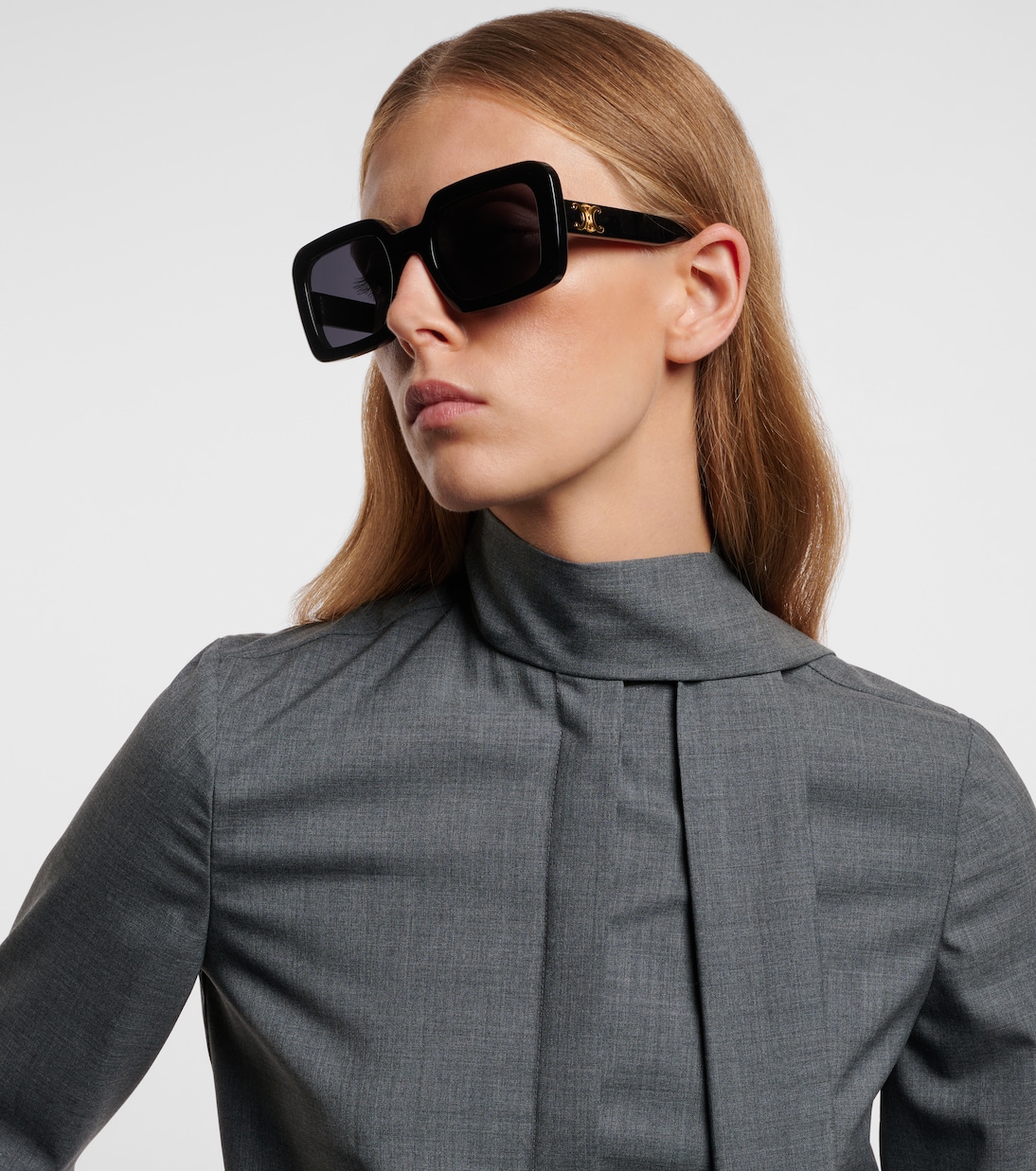 Occhiali da sole CELINE Triomphe stile quadrato per giovani trendsetter