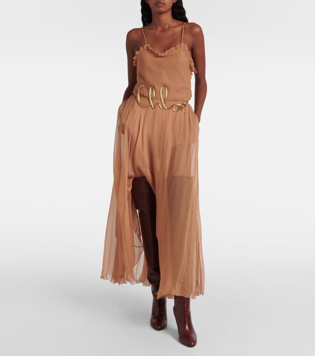 Camisola de Chloé con Volantes para Jóvenes Modernos