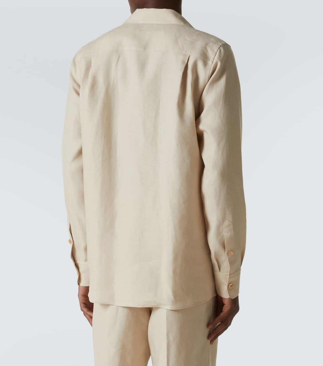 Hemdjacke aus Leinen | Dolce&Gabbana