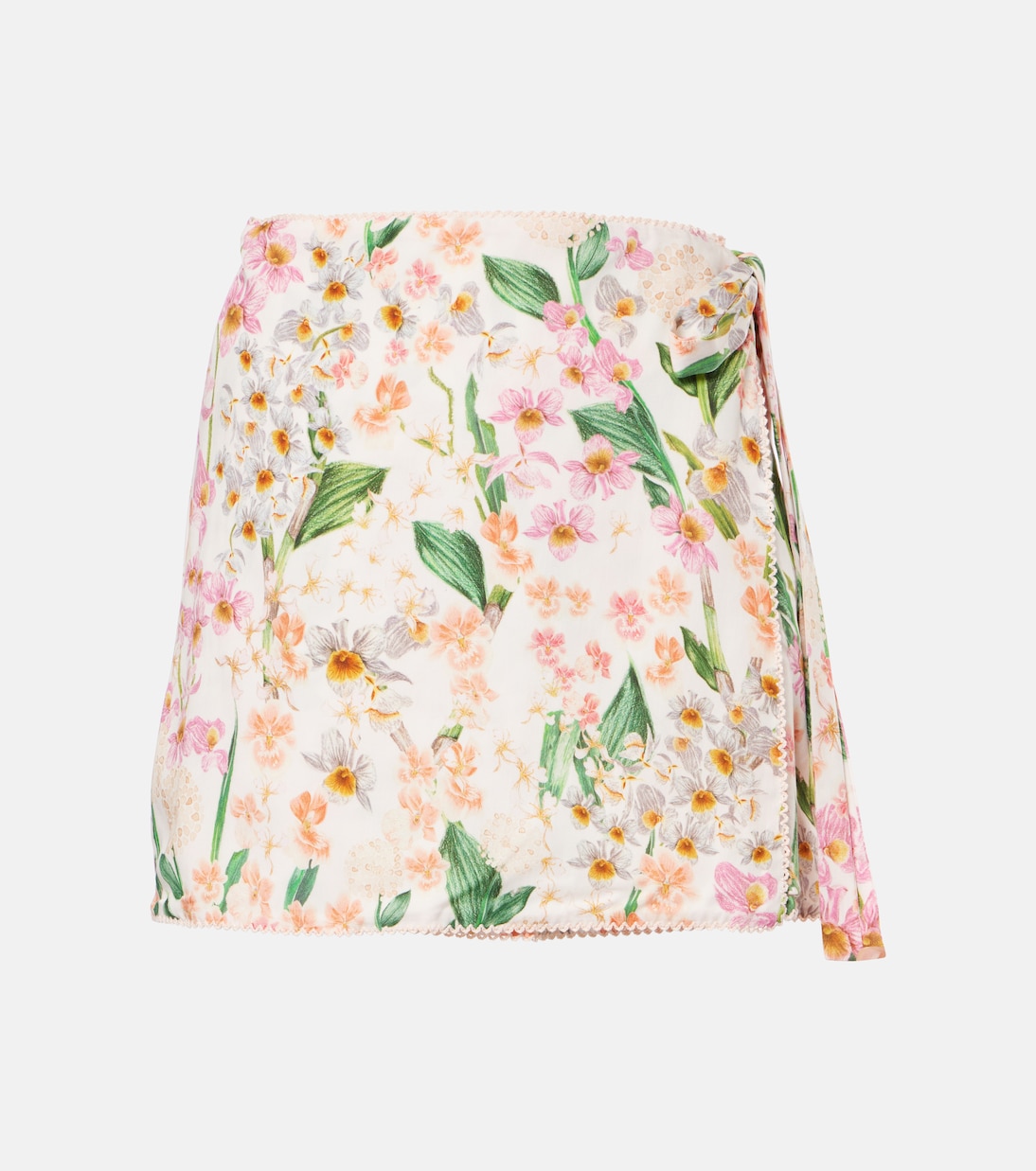 Minifalda Luna Jardinera floral | Agua by Agua Bendita