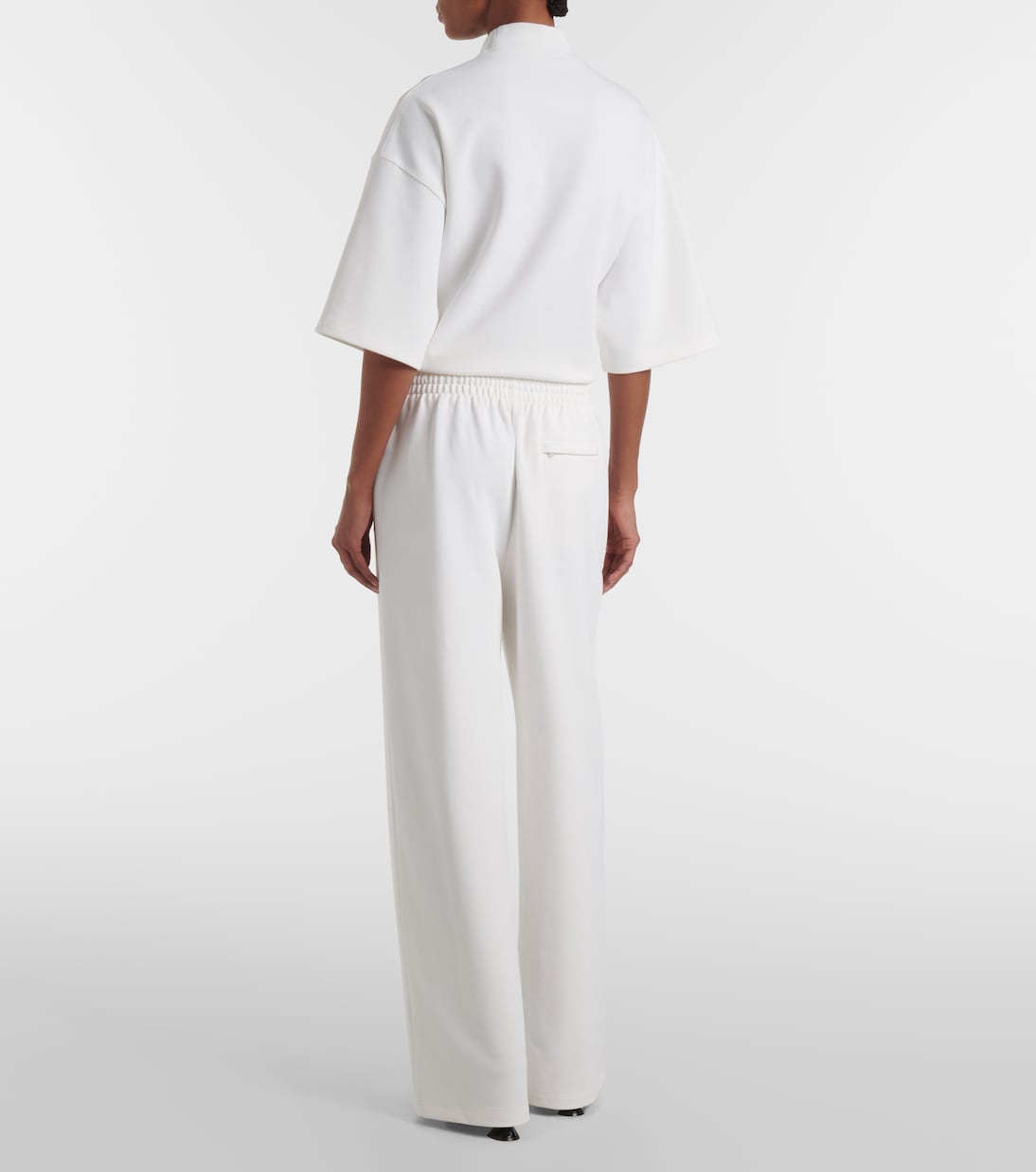 Pantaloni a gamba larga in jersey | Wardrobe.NYC