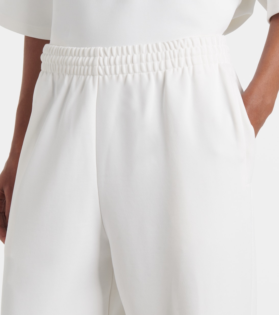 Pantaloni a gamba larga in jersey | Wardrobe.NYC
