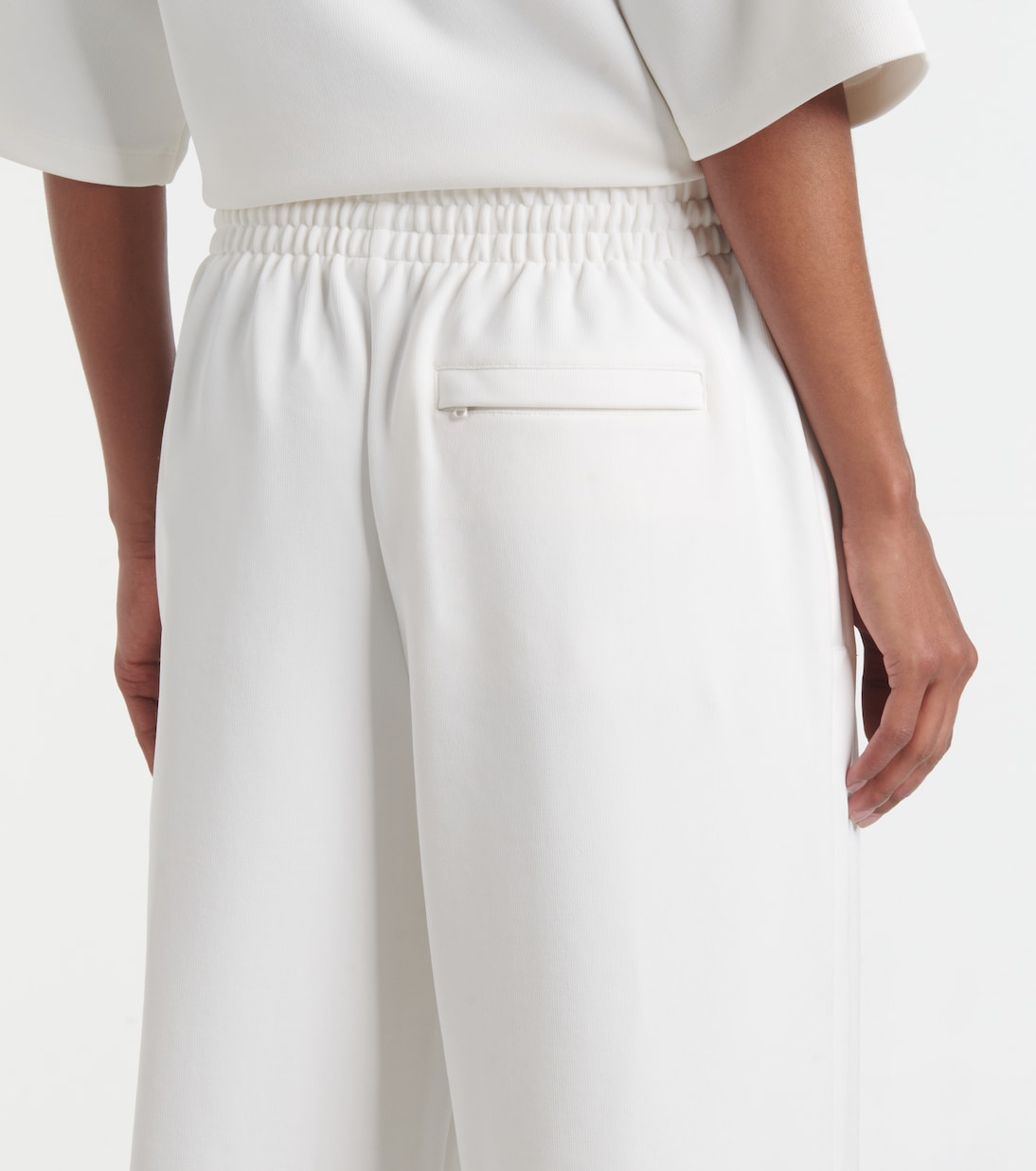 Pantaloni a gamba larga in jersey | Wardrobe.NYC