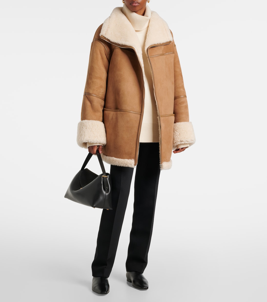 Bottines Chelsea en cuir | Toteme