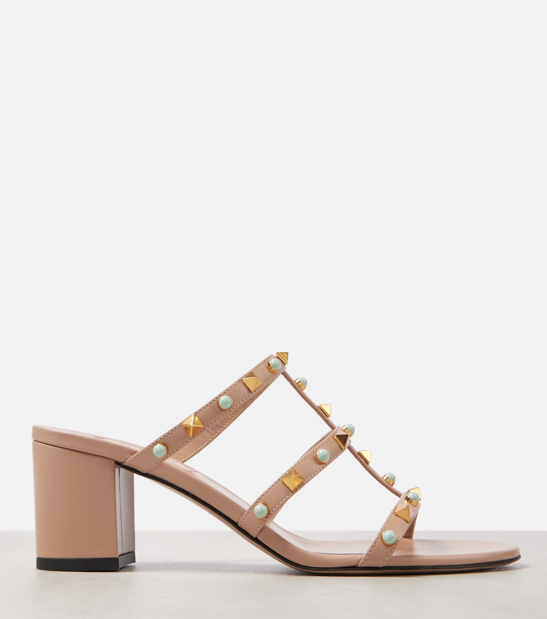Scarpe mocassino Rockstud in pelle di lusso Valentino Garavani per stile giovane