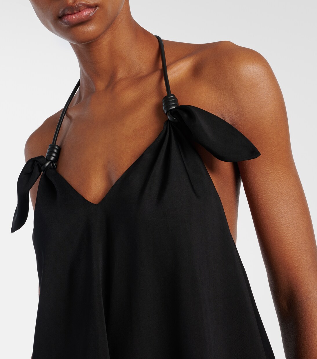 Abito corto Flamenco in cady | Loewe