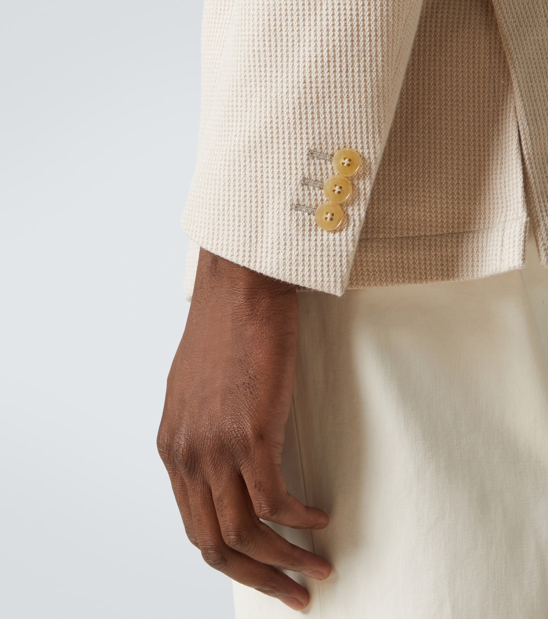 Blazer in jersey di misto cotone | Canali