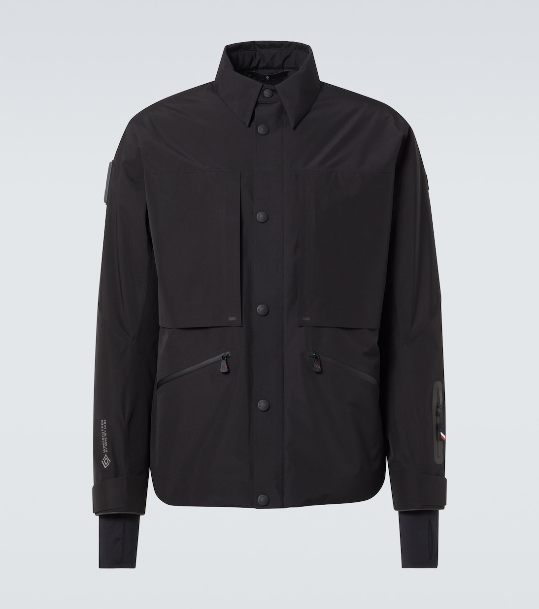 Gorner Gore Tex ski shirt jacket in black Moncler Grenoble Mytheresa