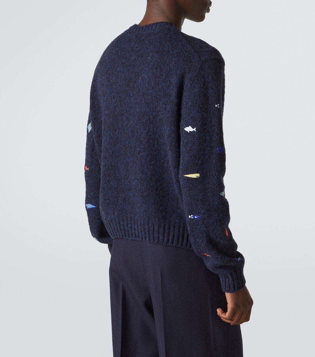 x Suna Fujita Deep Sea wool sweater | Loewe